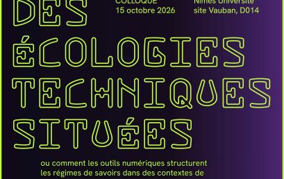 Des écologies techniques situées